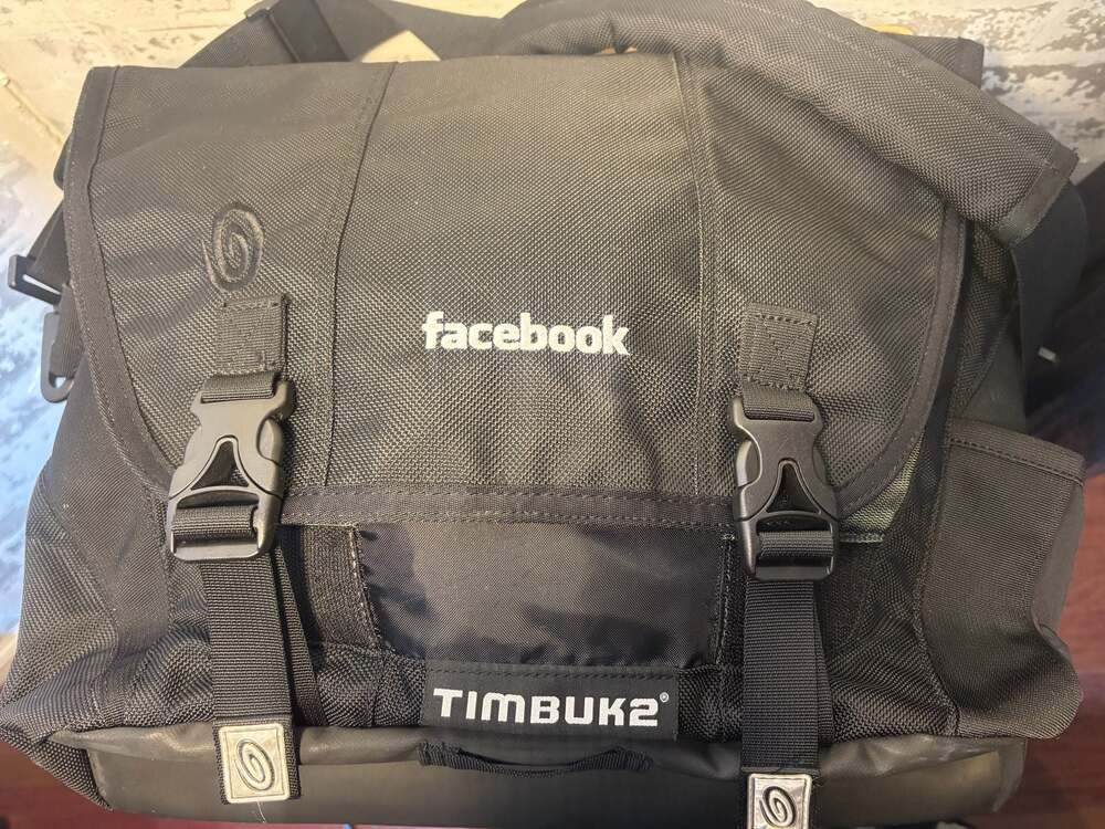Timbuk2 Facebook Branded Classic Messenger Laptop Bag